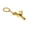 Gold, variant on Alloy Horse Riding Inspired Keyring Vintage Spur Keychain Equestrian For Western Lovers