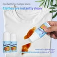 thumbnail image 1 of Removedor de manchas de emergencia Rollerball Pen 50 ml para ropa - Limpiador instantáneo de manchas para alimentos, vino, café, aceite - Fórmula sin lavado para todas las telas - Tratamiento de, 1 of 7