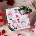 thumbnail image 4 of HOMERAL Christmas Wrapping Paper Roll - Red Gift Wrap with Goblin, Gift Box and Red Plaid - Perfect for Christmas - 17 Inch X 33 Feet, 4 of 6