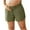 Army Green, variant on Uaswgudfs Women's Sporty Drawstring Running Shorts - Elastic Waist & 4" Inseam Breathable Cotton-Blend​ Army Green L