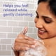 thumbnail image 4 of Aveeno Stress Relief Body Wash with Soothing Oat, Lavender, Chamomile &amp; Ylang-Ylang Essential Oils, Hypoallergenic, Dye-Free &amp; Soap-Free Calming Body Wash gentle on Sensitive Skin, 18, 4 of 5