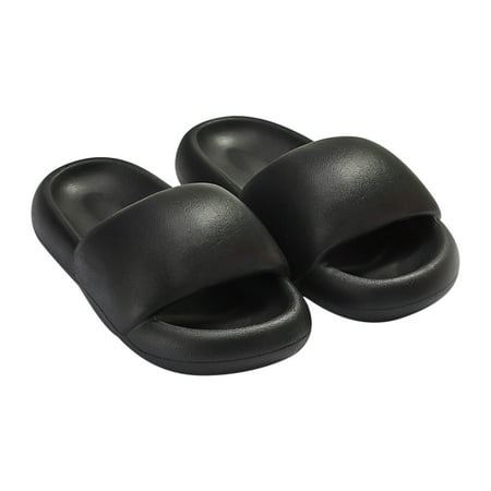 

CYMMPU Women s Slippers Summer Couple Women Men Slippers Fashion Casual Thick Bottomed Bathroom Bath Shoes