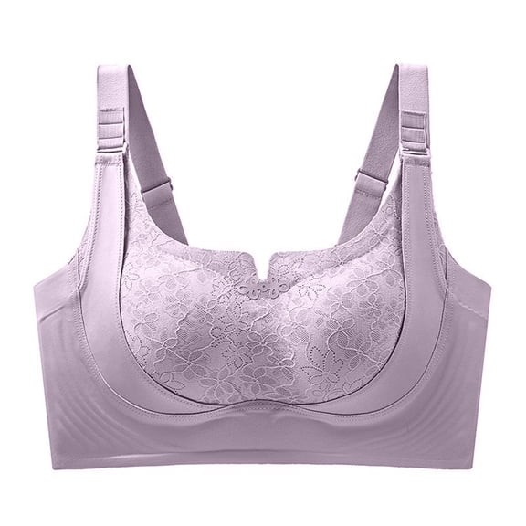 Womens Rosy Lift Bras Push Up Full Coverage Custom Bust Shaping Bra Wireless Comfy Soft Bralettes for Seniors 2026 Purple 3XL