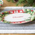 thumbnail image 1 of Fitz and Floyd 5235264 Serving Platter Large Tartan, 1 of 1