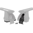 thumbnail image 1 of Rhino-Rack USA Roof Rack Mounting Kit Hardware DK512 For Rhino Rack 2500 Two Bar Roof Rack Systems; With Four Santoprene Pads/Four Black Metal Clamps, 1 of 2