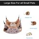 thumbnail image 2 of Colgante para mascotas pequeñas Hamaca cálida Jaula Accesorios Ropa de cama Loro Planeador de azúcar Hurón Ardilla Hámster Jugar Dormir, Copa rosa - Tamaño mediano TUNC Sencillez, 2 of 4