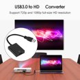 thumbnail image 2 of Tmvgtek Convertidor Usb 3.0 A 1080P Compatible Con Hdmi Adaptador De Tarjeta Gráfica Externa (Negro) Tmvgtek Componentes de Computadoras, 2 of 9