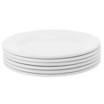thumbnail image 4 of 6 Pcs Assiettes en Mélamine Rondes Assiettes à Dessert Assiettes de Service Alimentaires Multifonctionnelles, 4 of 8
