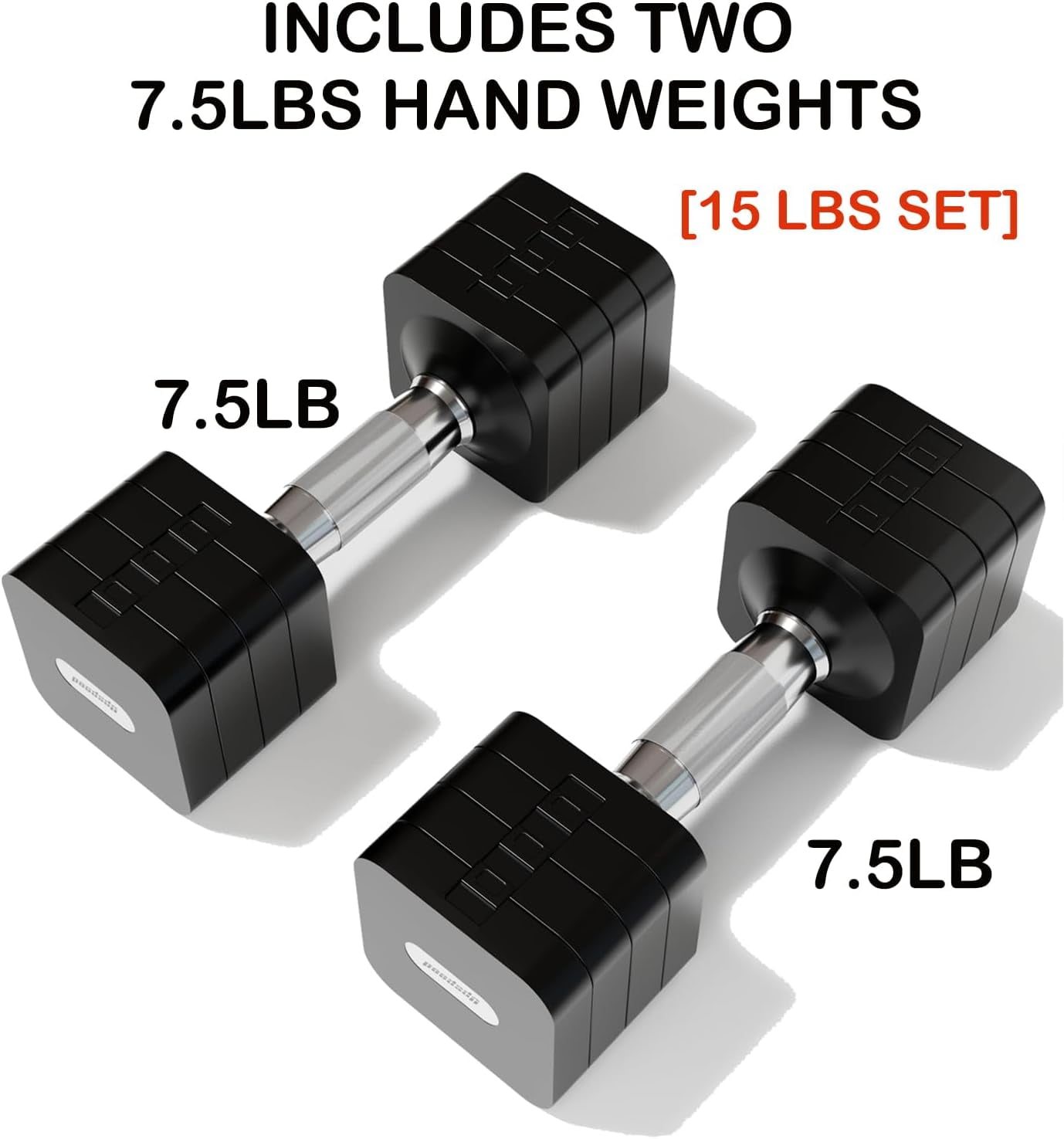 15LB 20LB 30LB 40LB 50LB Adjustable Dumbbell Set Free Weights Dumbbells Set for Women Men Hand Weights Sets Adjust Dumbbell Weight Sets for Home Gym Exercise Workout Strength Training Equipments