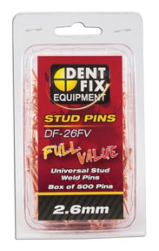 1000 per Box DTF-DF26 Dent Fix Equipment 2.6 mm Stud Welding Pins