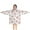 Pink Cow Milk, variant on Pink Cow Milk Strawberry Pattern Blanket Hoodies for Kids 6-13YR Oversize Wearable Blanket Hoodies for Boys Girls Teens