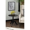 thumbnail image 2 of Riverbay Furniture Round Transitional Plastic Accent Table in Black, 2 of 7