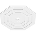 thumbnail image 2 of 36"OD x 3"ID x 14 1/4"C x 1"P Westin Architectural Grade PVC Contemporary Ceiling Medallion, 2 of 11