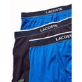 thumbnail image 2 of Lacoste Men 3 Pack Cotton Stretch Boxer Briefs, 2 of 3