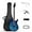 Ocean Blue, variant on QRKD 39 Inch Electric Guitar, Full Size Solid Body H-H Pickups 6 Strings Beginner Guitar Kit With Gig Bag, Strap, Tremolo Arm, Cable & Picks (Black Back)