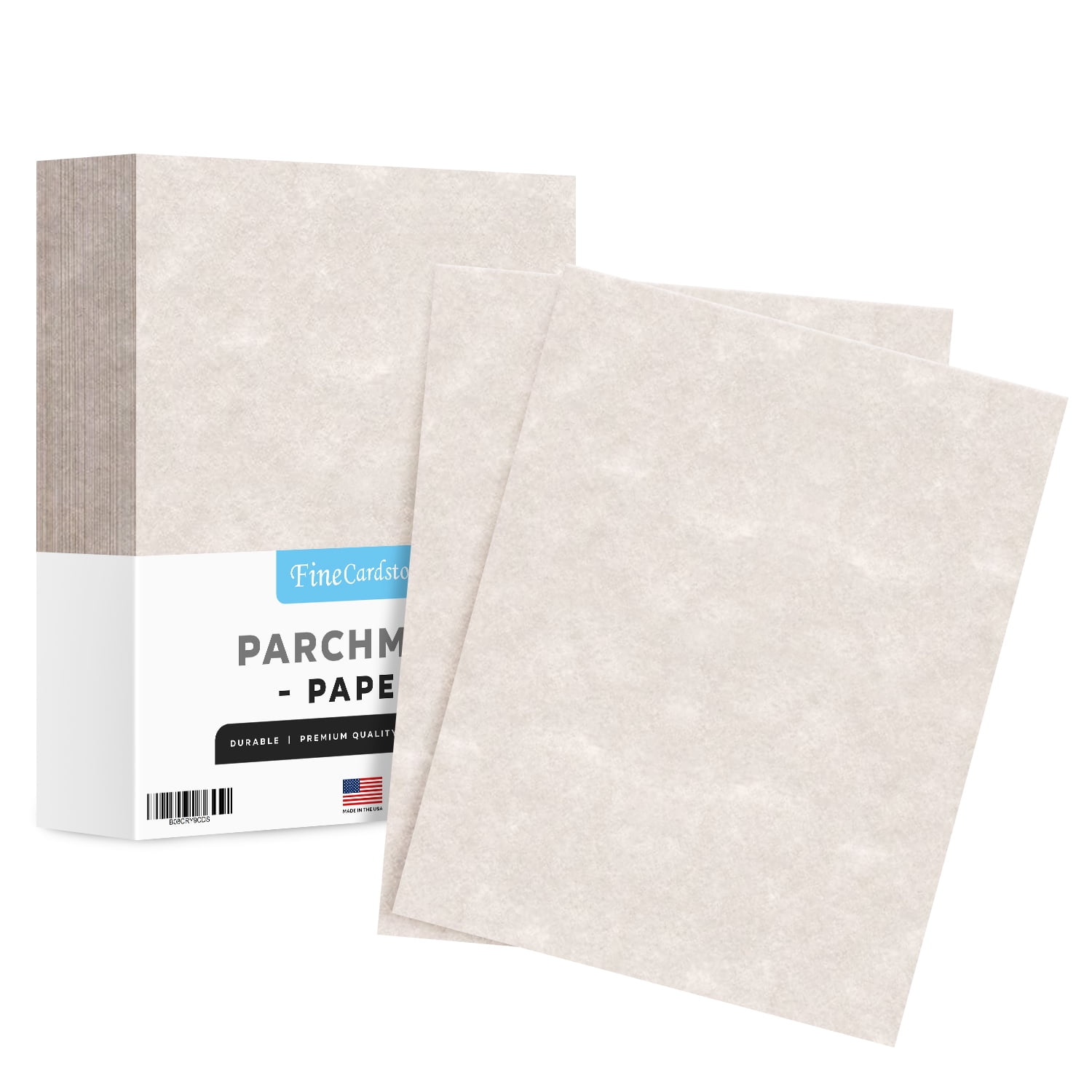 New White Stationery Parchment Paper – Great for Writing, Certificates,  Menus and Wedding Invitations | 24lb Bond Paper | 8.5 x 14” | 50 Sheets Per