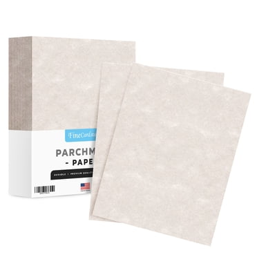 Parchment Paper & Envelopes Combo - 50 Sheets & 50 #10 Envelopes For Professional Documents