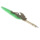 thumbnail image 3 of Juego de pluma de pluma Retro, elegante, diseño exquisito, punta de acero inoxidable, Kit de pluma de caligrafía resistente al desgaste, pluma verde, 3 of 5