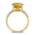 thumbnail image 5 of Everly Women's Citrine and Diamond 14K Yellow Gold Engagement Ring, 5 of 7