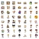 thumbnail image 1 of Popular! Pieces Graffit Stickers To Decorate Laptop Luggage Stickers, 1 of 5