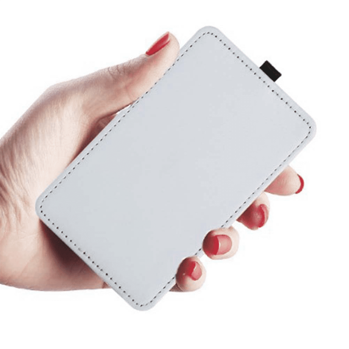 20Pcs Dye Sublimation Portable Transportation Card Holder Work Card Holder Printable Card Holder Keychain