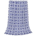 thumbnail image 2 of Balery Blue And White Porcelain Chinaware Manta de Felpa Suave y Acogedora – Cobija de Franela Aterciopelada para Cama, Lavable y Cálida para Sofá, Mascotas, Transpirable-60"x50", 2 of 7
