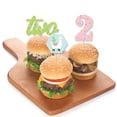 thumbnail image 3 of Big Dot of Happiness 2nd Birthday Whole Llama Fun - Dessert Cupcake Toppers - Llama Fiesta Second Birthday Party Clear Treat Picks - Set of 24, 3 of 6