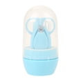 thumbnail image 1 of 4pcs Convenient Daily Baby Nail Clipper Scissors Nails File Tweezers Manicure Care Kit Blue, 1 of 14