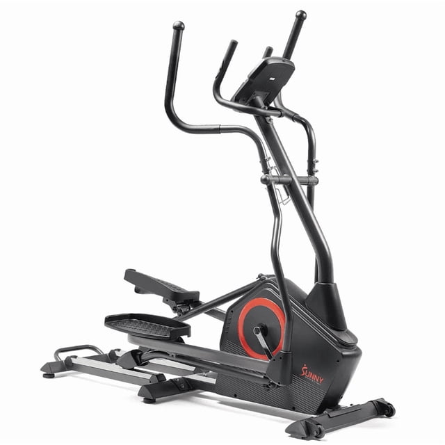 Sunny Fitness Elíptica electromagnética programable de longitud de zancada extra larga Smart Premium SF-E3889-SMART