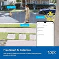 thumbnail image 3 of TP-Link Tapo 2K QHD Security Camera, 2-Pack, Indoor/Outdoor, 2024 PCMag Editor's Choice, Color Night Vision, , Invisible IR Mode, SD Storage -  Refurbished (Good), 3 of 6