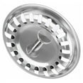 thumbnail image 1 of Tapón de colador de fregadero de acero inoxidable para su cocina y baño - Diámetro 79,3 mm, 1 of 5