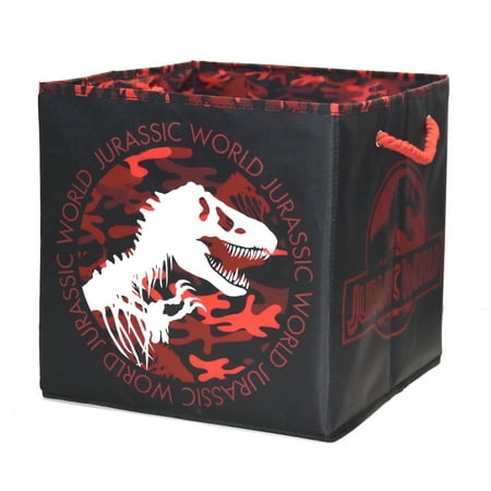 Radica Cube World - Jurassic World Collapsible Soft Storage Cube with Rope Handles