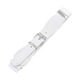 thumbnail image 2 of Cinturón de Cuero PU Hugo para niños elástico ajustable blanco, 2 of 10