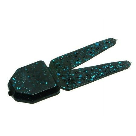 Zoom Big Chunk Black and Blue Soft Plastic Jig Trailer