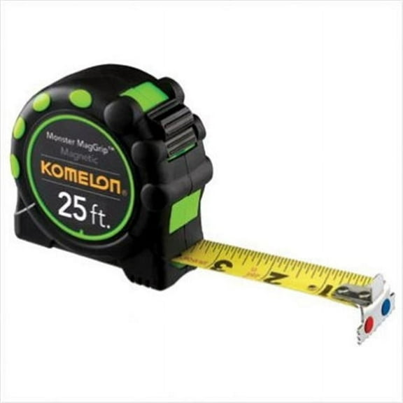 Komelon USA 1 Inchx 25' Mag Grip Pro Tape Measure