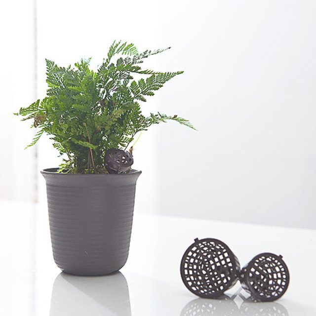Yuarrent 10 Uds. Cesta con tapa de fertilizante, accesorios de plantación, suministros de jardinería, soporte de almacenamiento pequeño, caja de malla Type9 NO9 Yuarrent JJ25011-01