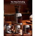 thumbnail image 3 of IAGREEA Coffee Grinder with Anti Static, Burr Coffee Bean Grinder for Home Use with 48 Precise Grind Settings, Detachable Funnel Stand for Espresso/D, 3 of 7