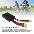 thumbnail image 3 of Double Battery Discharge Converter, 24-72V Dual Battery Connector, 20/40A Dual Battery Pack Switch Balancer, Double Battery Parallel Module for 750w 1000w Motor, 3 of 7