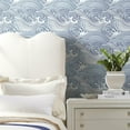 thumbnail image 4 of Asian Waves Peel & Stick Wallpaper, 4 of 27