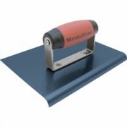 MARSHALLTOWN The Premier Line 166BD 9-Inch x 6-Inch Blue Steel Edger-1/2-Inch Radius, 5/8-Inch Lip DuraSoft Handle