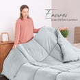 thumbnail image 2 of Utopia Bedding Comforters Twin Size, All Season Duvet Insert, Down Alternative Box Stitched Bed Comforter with Corner Tabs, Machine Washable (Light Grey), 2 of 5