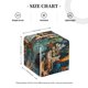 thumbnail image 4 of Balery Whimsical Cats Night Cafe Porta Pañuelos de Cuero con Estampado – Funda Moderna Cuadrada para Caja de Pañuelos, Dispensador 5x5x5'', 4 of 7