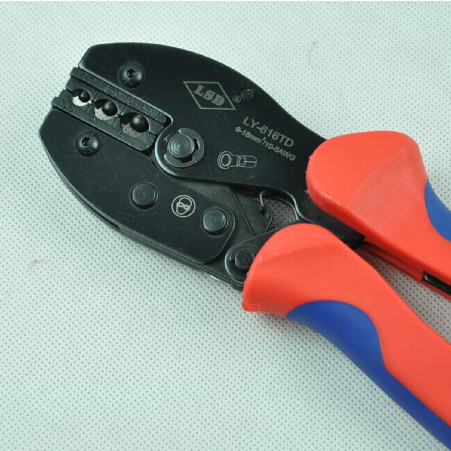 Terminal Crimping Plier For Non-insulated Cable Links 4-16mm² 12-6AWG, Cable Lug Crimping Tools ,Durability That Lasts