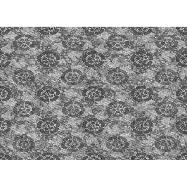 Ahgly Company Tapis Rectangulaire d'Intérieur Lavable en Machine Gris Transitionnel, 4 Pieds x 6 Pieds
