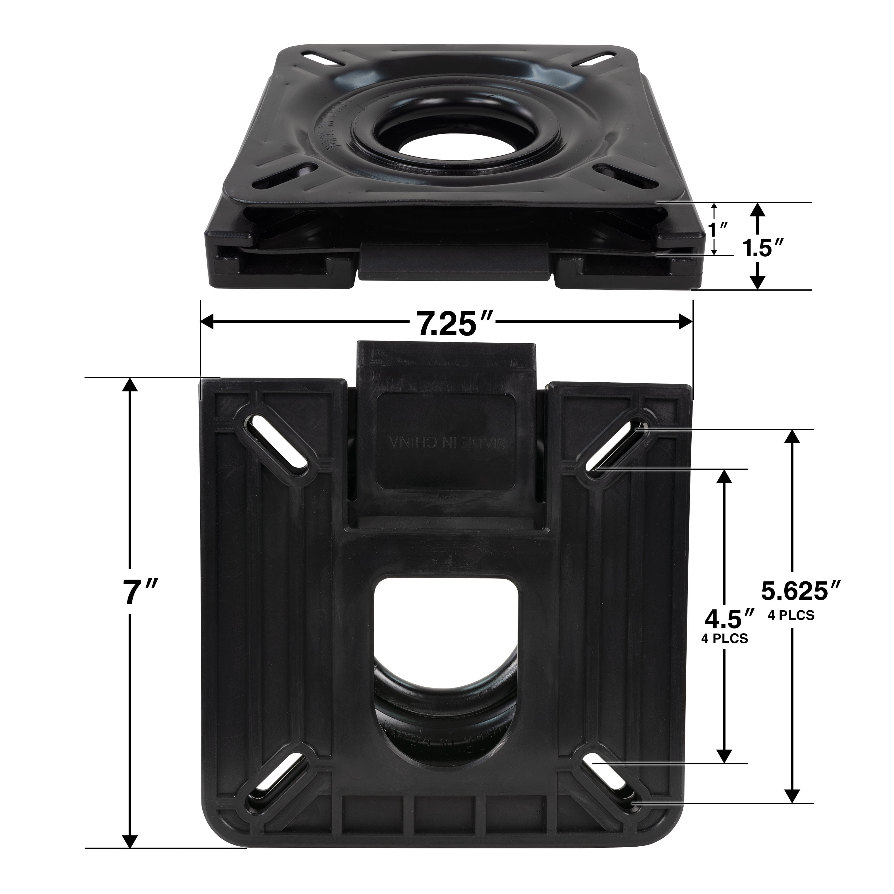Springfield Marine Boat Seat Swivel w/ Quick Release