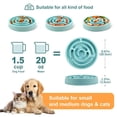 thumbnail image 7 of Suodoka Premium Slow‑Feeder Bowl – Circular Maze Design with Neck Protection for Dogs & Cats, Dishwasher Safe, 8.27" Diameter, 7 of 7