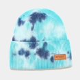 thumbnail image 4 of Baqcunre Beanies Hats Men, Hat Warm Chunky Cable Knit Tie Dye Hats Soft Stretch Thick Cute Knitted Cap for Cold Weather Hats, Beanie for Women, Baby Beanie, 4 of 8