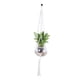thumbnail image 4 of Jardinera colgante, cesta colgante ecológica resistente, cuerda de algodón colgante para decoración de paredes para dormitorios, oficinas LHCER 1, 4 of 9
