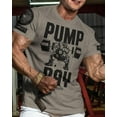 thumbnail image 2 of Gymish Pump Day Workout T-Shirt for Men – Funny Gym Shirt, Deadlift Lifting Tee, Men's Gym Shirts, Athletic Workout Clothes, 2 of 5