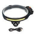 thumbnail image 2 of Faros De COB XPG, Detección Inteligente De Manos, Faro Al Aire Recargable USB Con Una Fuente De Luz Múltiple Para Caminar, Acampar, Pesca Nocturna, 2 of 7